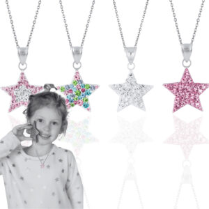 JennyWrenJewels Children's Star Necklaces sterling silver