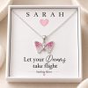Children's Sterling Silver Butterfly Necklace | Butterfly Necklace for Girls | 925 Silver Children's Jewellery Gift