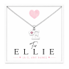 Personalised Initial Letter Necklace for Girls | Name Keepsake Gift