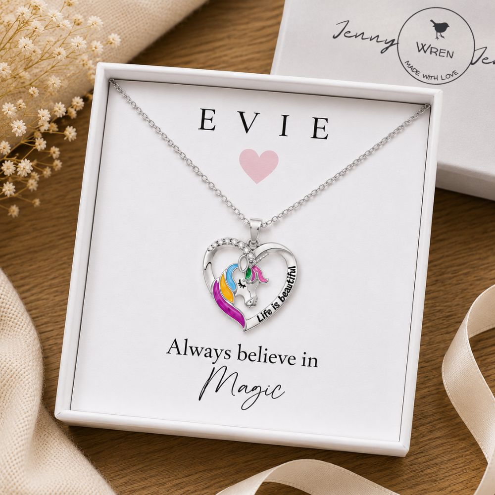 Children's Unicorn Necklace | Jewellery Gift for Girls