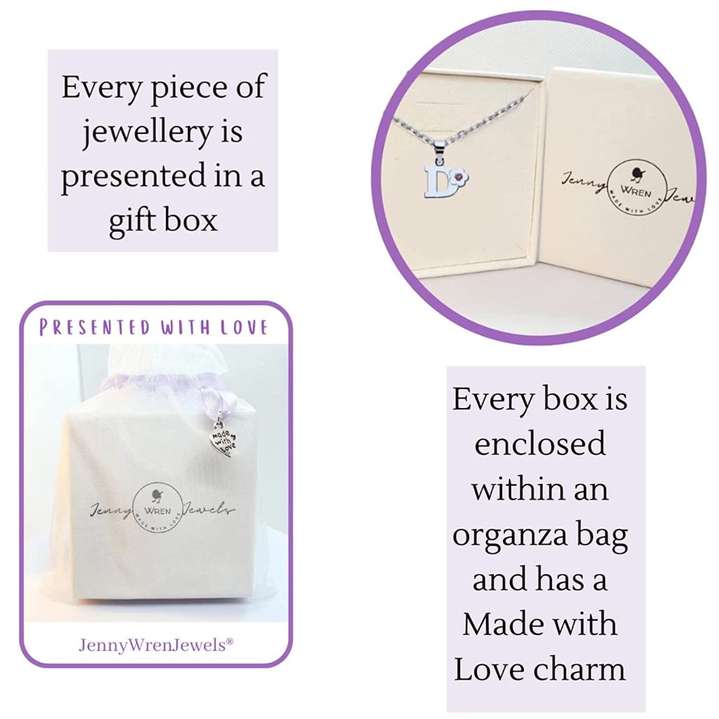 initials necklace childrens gifts for girls