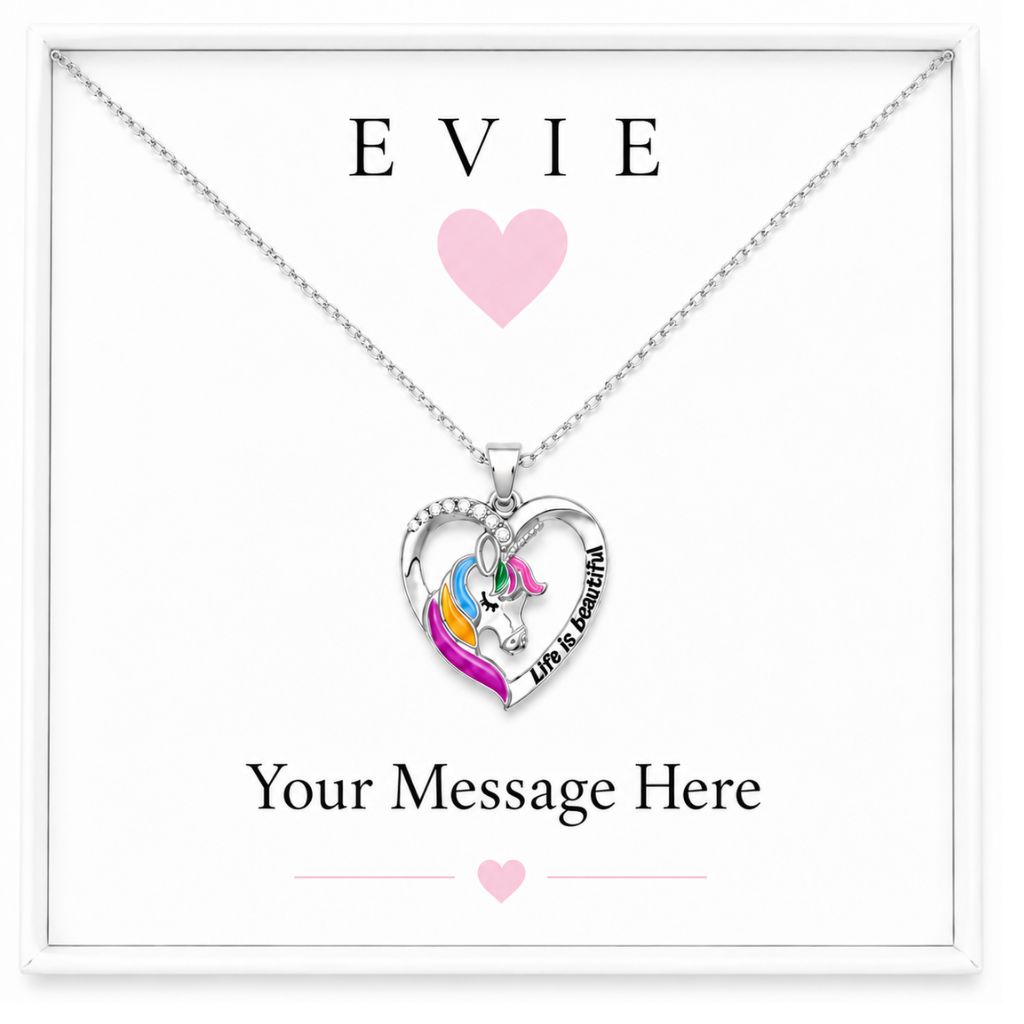 Children's Unicorn Necklace | Jewellery Gift for Girls - Image 2