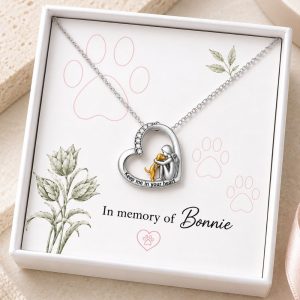 dog loss memorial rainbow bridge jewellery necklace gift