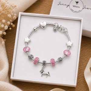 girls unicorn bracelet gift for girls childrens jewellery
