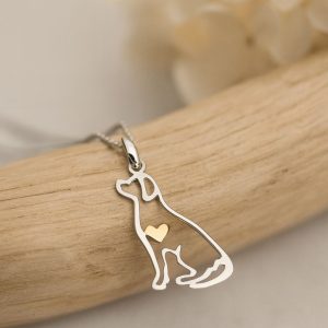Labrador dog necklace