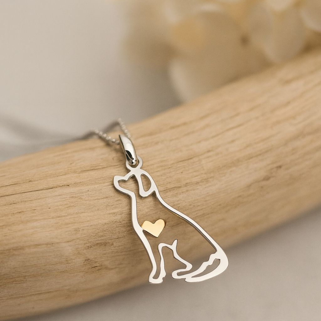 Labrador dog necklace