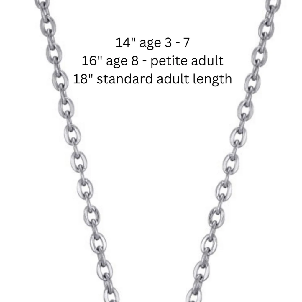 Chain Length guide women and children