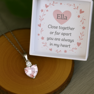 Children's Silver Heart Necklace | Jewellery Gifts for Girls