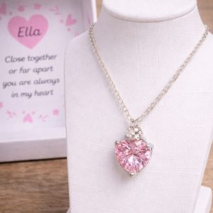 heart necklace children