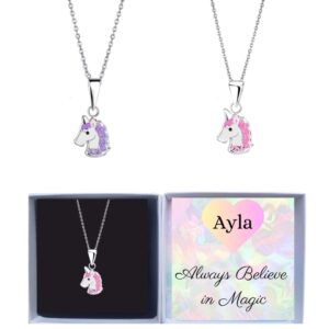 children's unicorn necklace