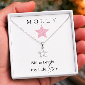 star necklace for girls