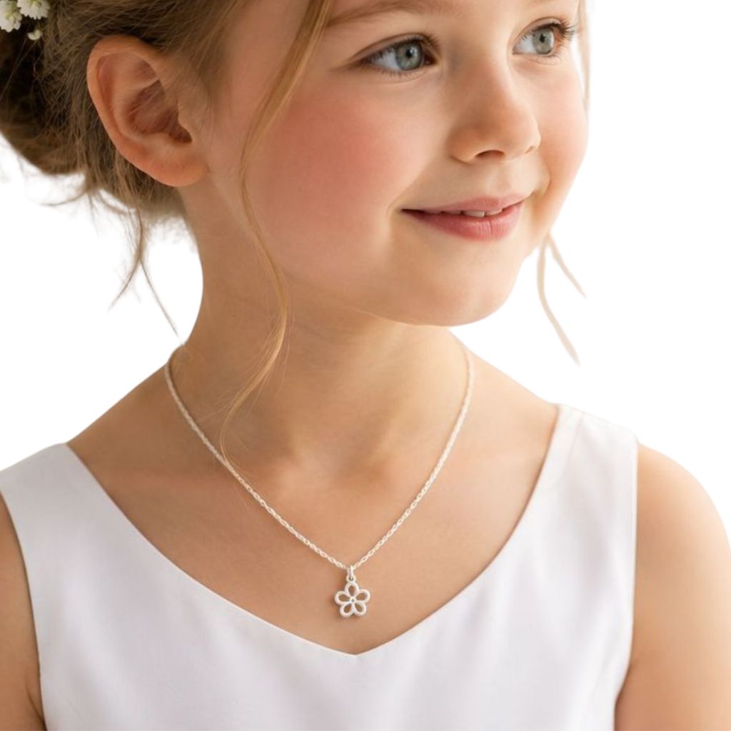 flower girl necklace